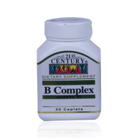 21st Century B Complex With Vitamin C Caplets 30'S