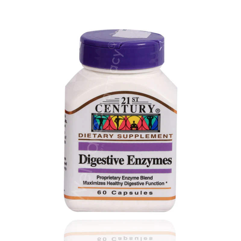 21st Century Digestive Enzymes Capsules 60'S - Image 2