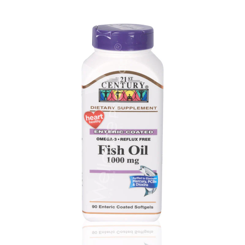 21st Century Fish Oil 1000mg Softgel 90'S - Image 2