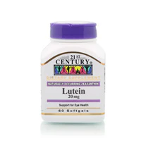 21st Century Lutein 20mg Softgels 60'S
