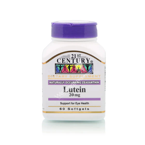 21st Century Lutein 20mg Softgels 60'S - Image 2