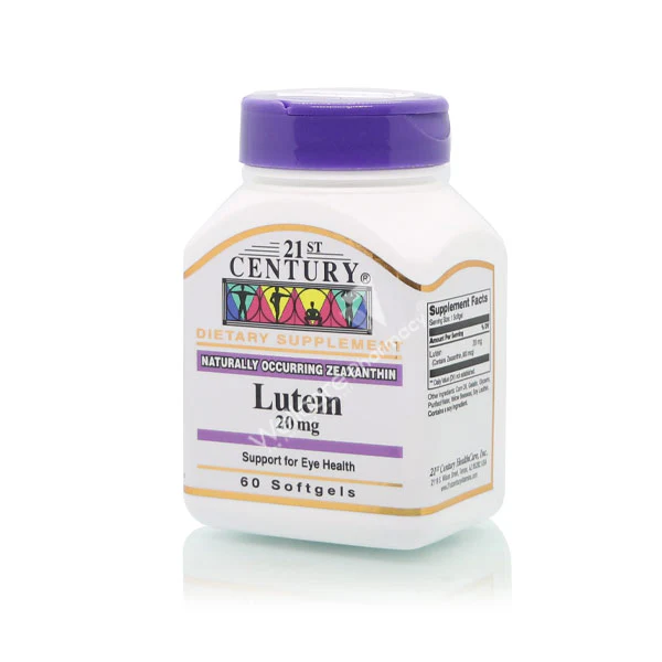 21st Century Lutein 20mg Softgels 60'S - Image 3