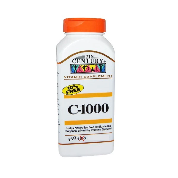 21st Century Vitamin C 1000 Caplets 110'S - Image 2