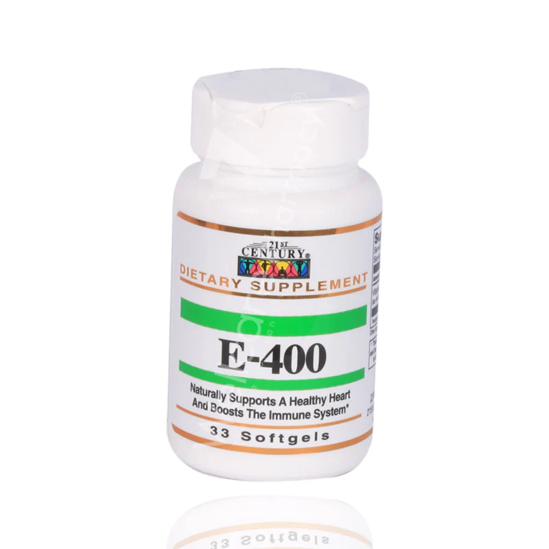 21st Century Vitamin E 400iu Softgels 33'S - Image 2