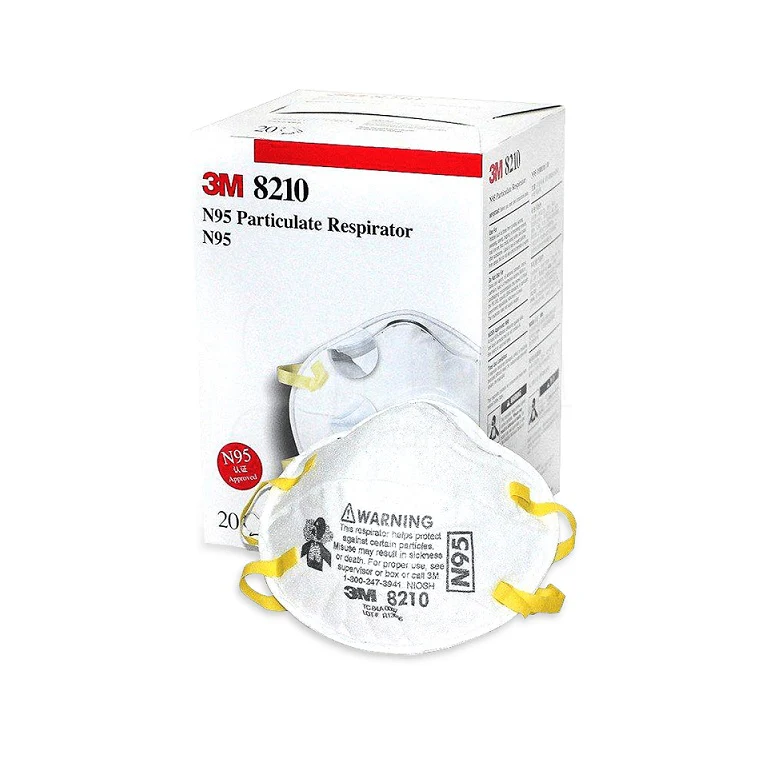 3m N95 Respiratory Protection Mask 8210 20'S - Image 2