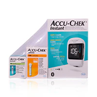 Accu Check Instant Blood Glucose Monitor + Strips50 + Lancets 100'S Kit