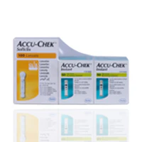 Accu Chek Instant Test Strips 100 Strips And Lancets 100'S