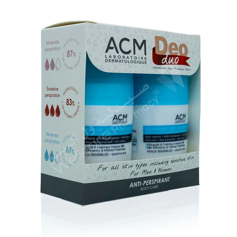 Acm 2pcs Fresh Deodorant Anti-Perspirant 48h 50ml - Image 4