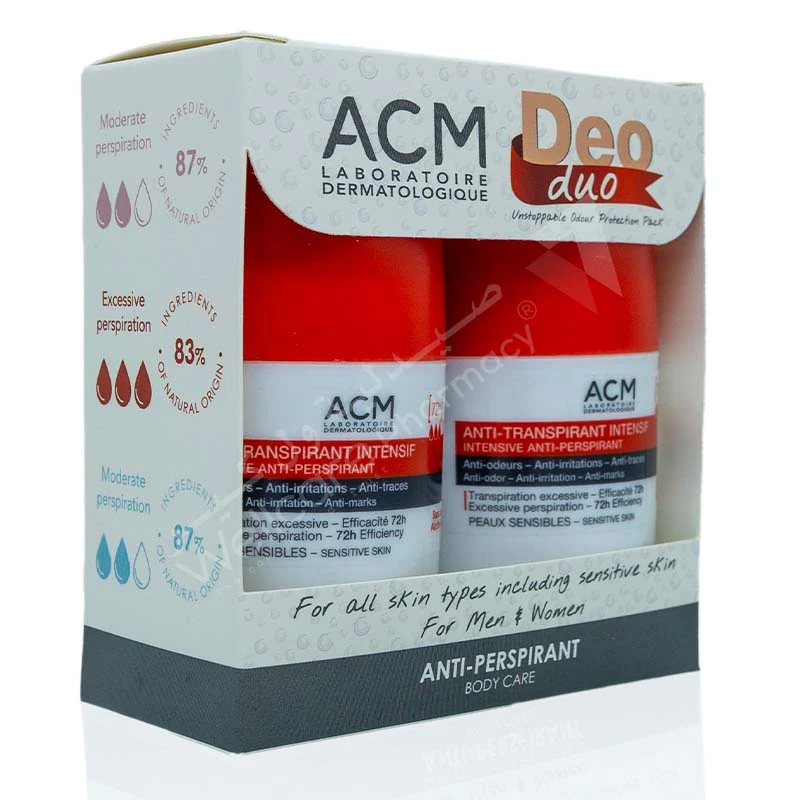 Acm 2pcs Intensive Anti-Perspirant 72h 50 Ml - Image 3