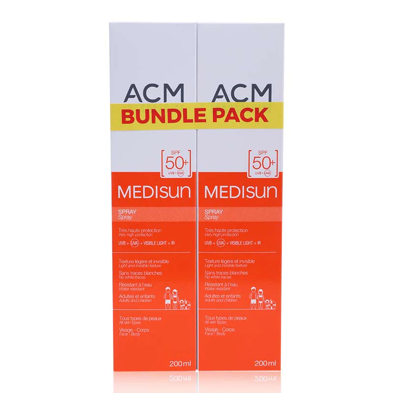 Acm Medisun Spf50+ Spray 200ml Value Pack