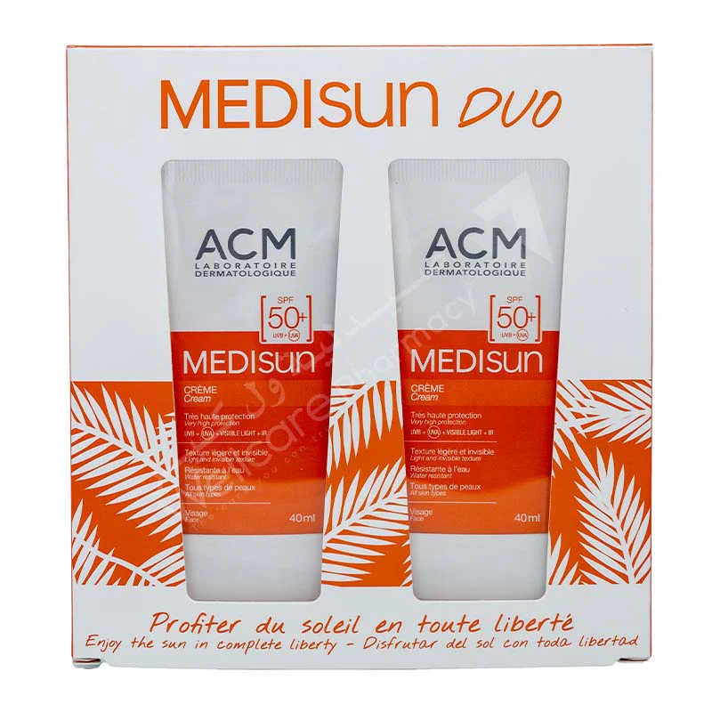Acm Medisun Spf50 Sunscreen Cream Value Pack - Image 2