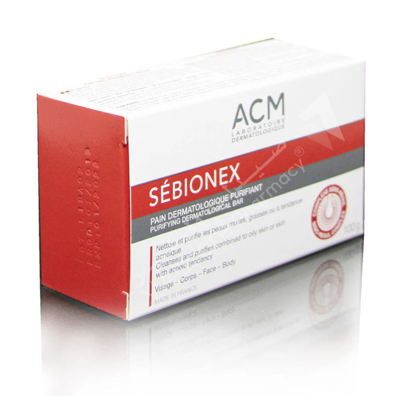 Acm Sebionex Purifying Dermatological Bar 100grams - Image 3