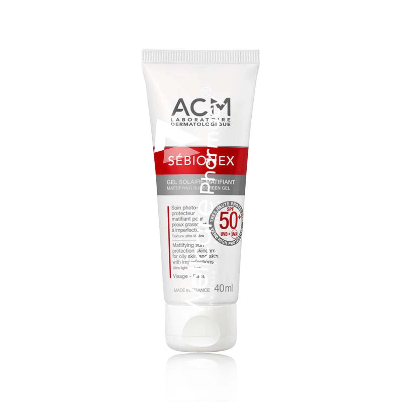 Acm Sebionex Spf50+ Mattifying Sun Screen Gel 40ml - Image 2
