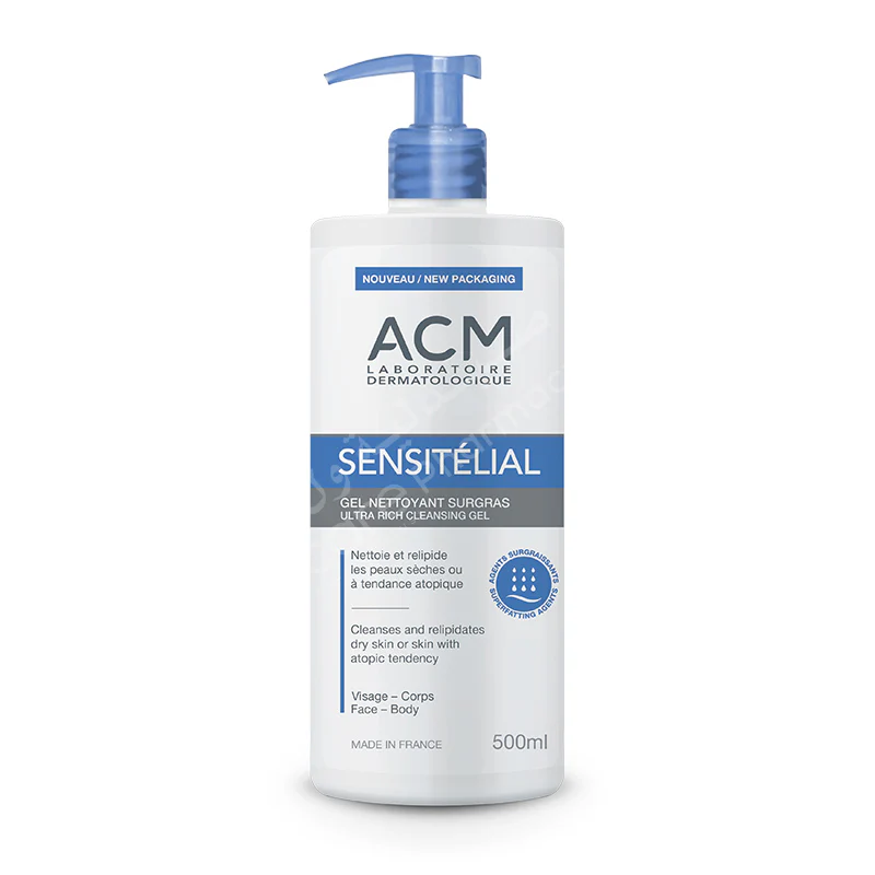 Acm Sensitelial Ultra Rich Cleansing Gel 500ml - Image 2