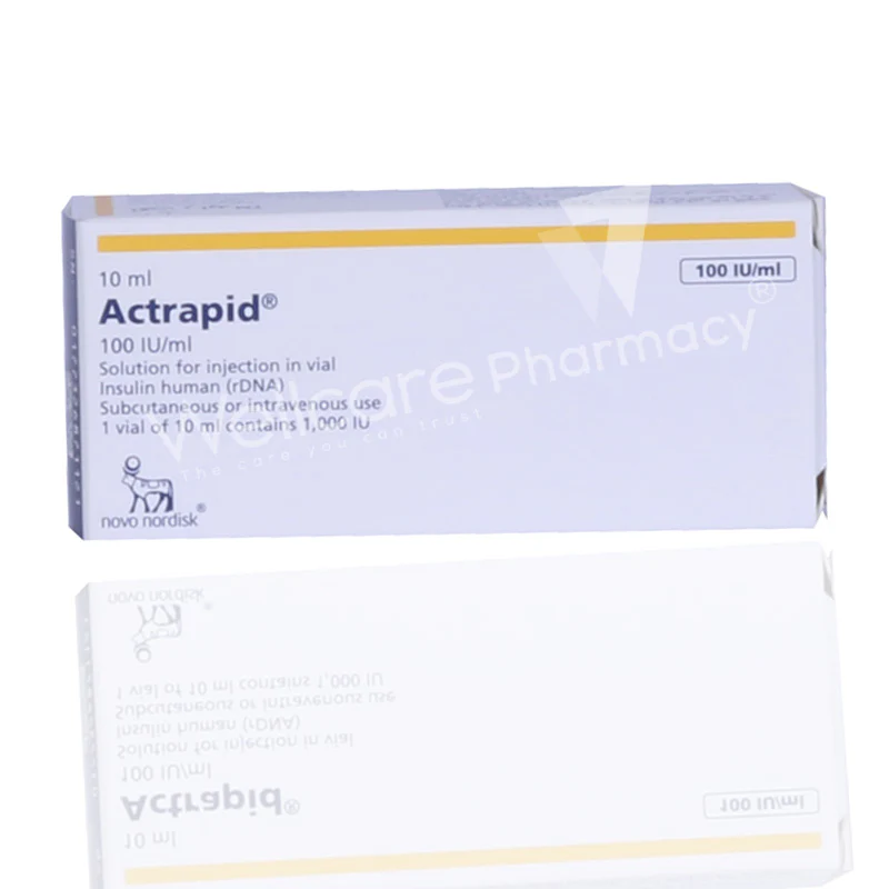 Actrapid Hm Injection 10ml 1'S - Image 4