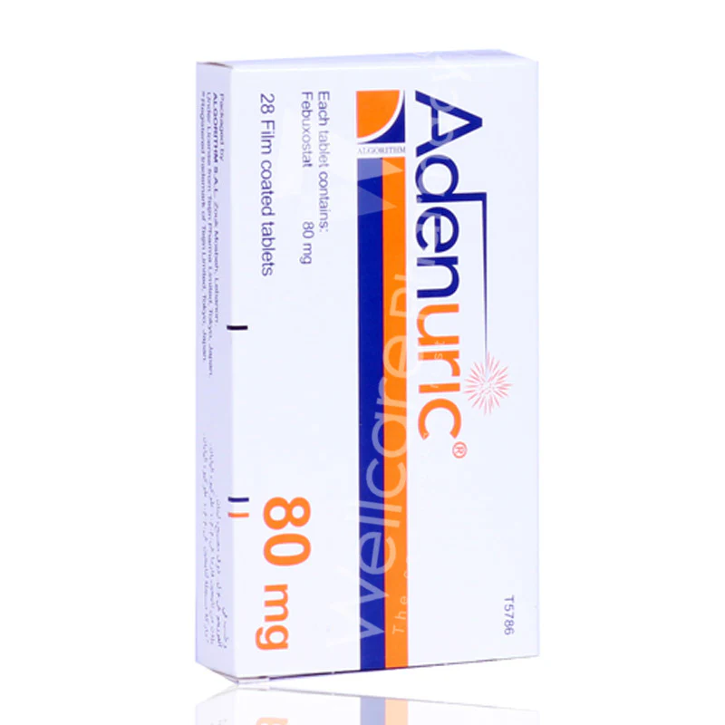 Adenuric 80mg Tablets 28'S - Image 2