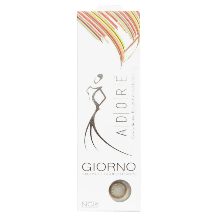 Adore Giorno Daily Coloured Lenses 10'S-Hazel