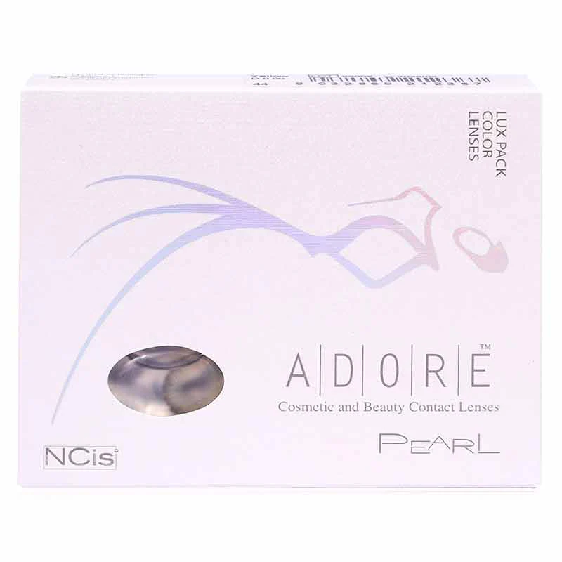 Adore Monthly Color Lenses 2'S(3 Months)-Pearl-Grey