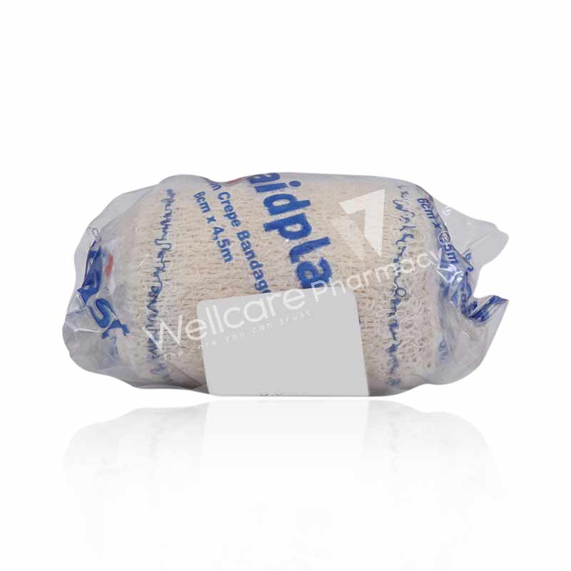 Aidplast Cotton Crepe Bandage 6cmx4.5m V20640 - Image 2