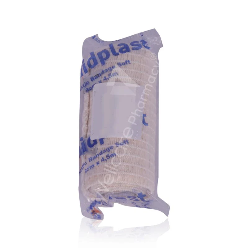 Aidplast Elastic Bandage Soft 8cmx4.5m V40845 - Image 2