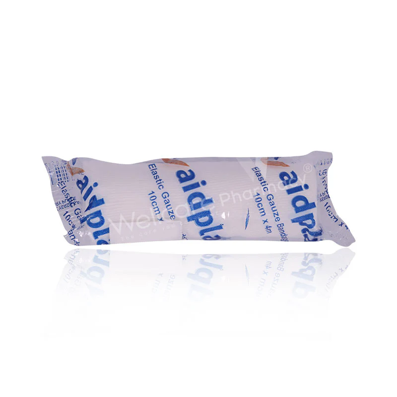 Aidplast Elastic Gauze Bandage 10cmx4m V71040 - Image 2