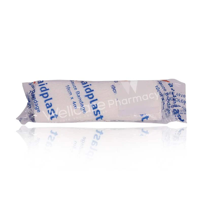 Aidplast Gauze Bandage 10cmx4m V61040 - Image 2