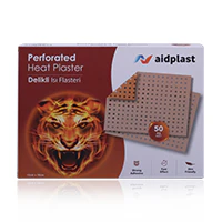 Aidplast Perforated Heat Plaster 12 X 18cm 50'S