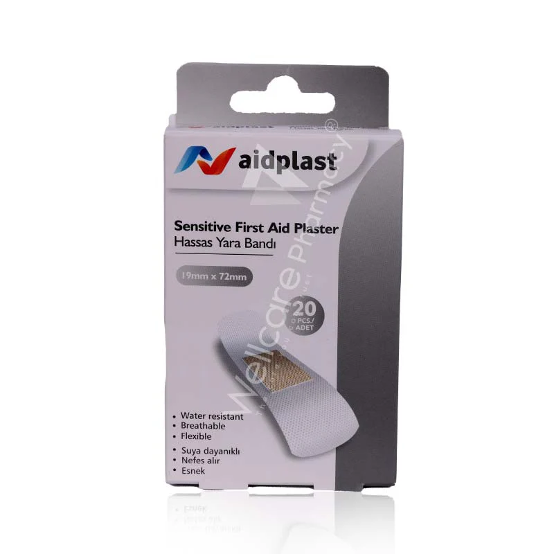 Aidplast Sensitive First Aid Plaster 20'S V910 - Image 2