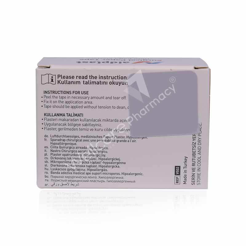 Aidplast Surgical Paper Tape 5mx2.5cm V502 - Image 3