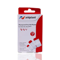 Aidplast Waterproof First Aid Plaster 12'S V841