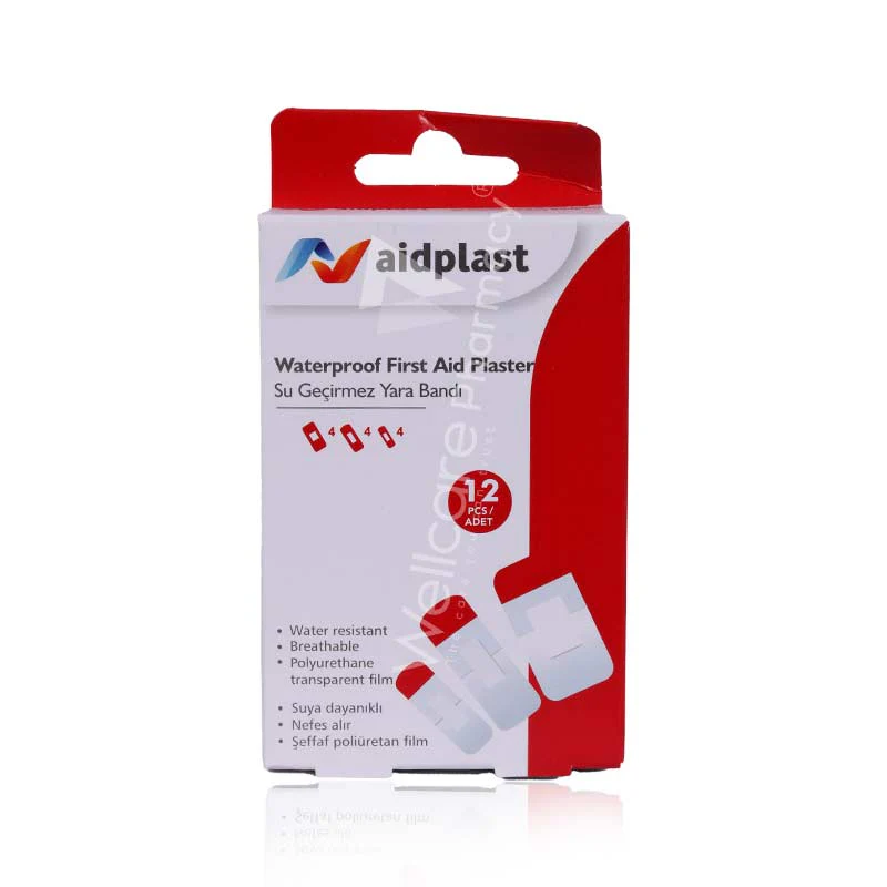 Aidplast Waterproof First Aid Plaster 12'S V841 - Image 2