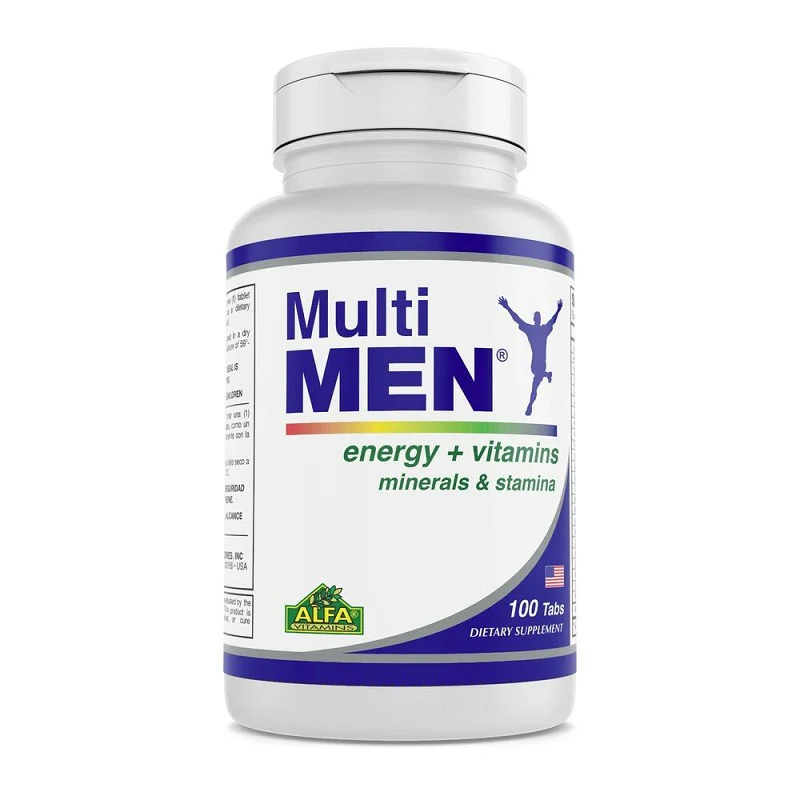 Alfa Multi Men Tablets 100'S - Image 2