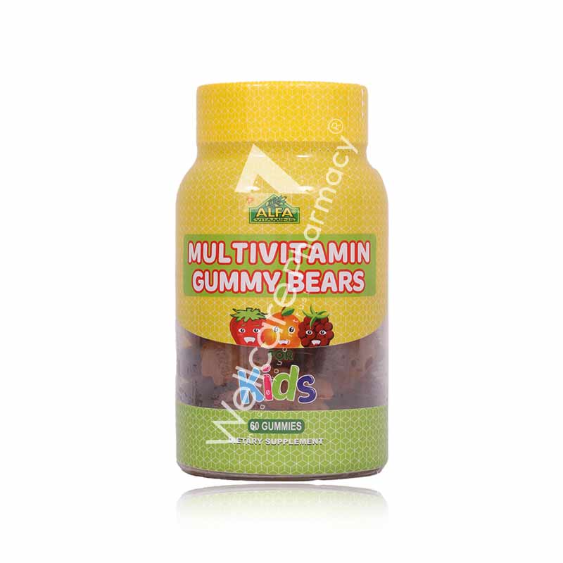Alfa Multivitamin Gummy Bears For Kids 60'S - Image 2