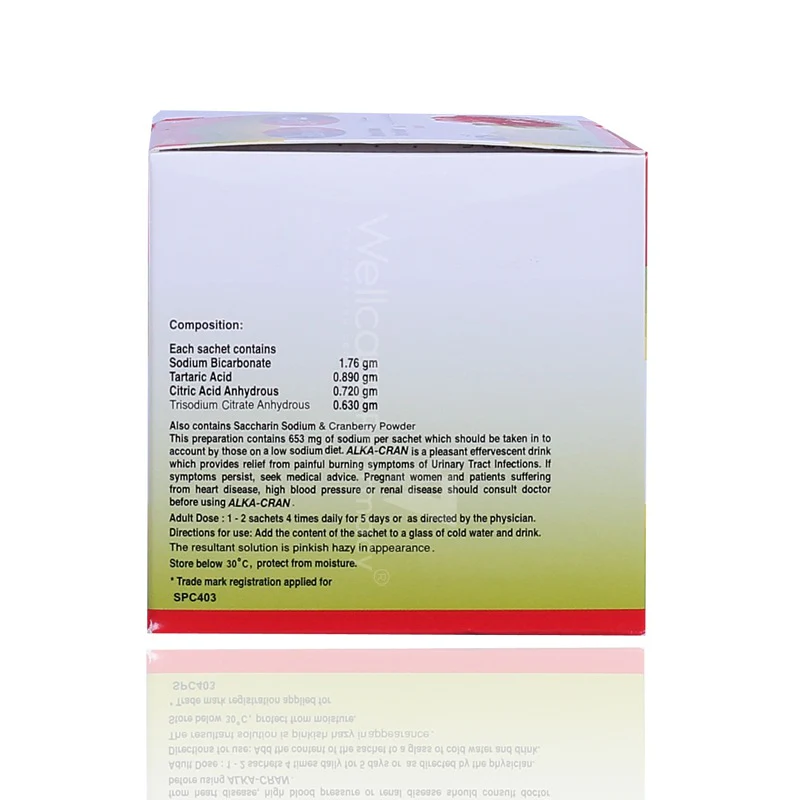 Alka-Cran Effervescent Granules 30'S - Image 3