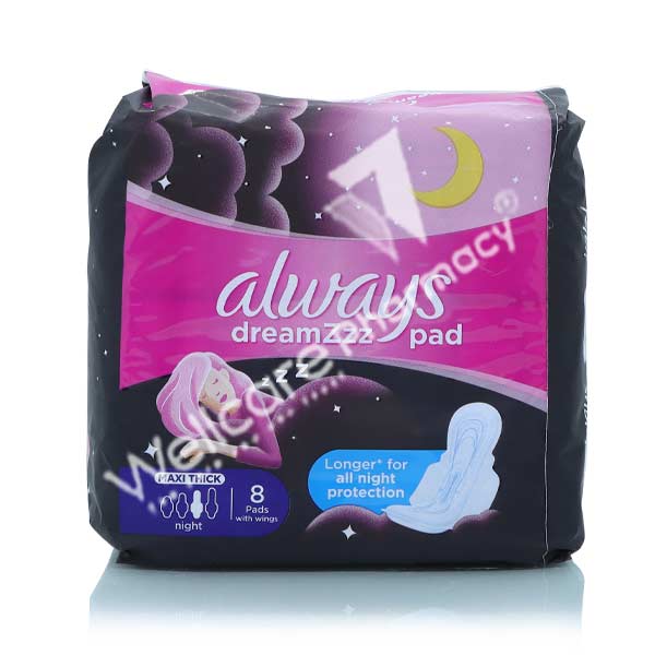 Always Soft Flexible Night Pads 8'S - Image 2