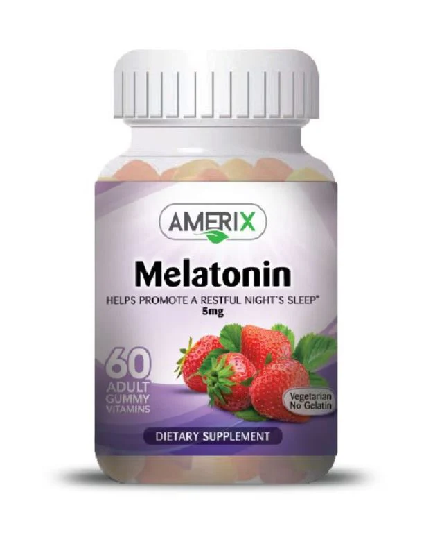 Amerix Melatonin Adult Gummy 60'S - Image 3