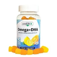 Amerix Omega + Dha Adult Gummy 90'S