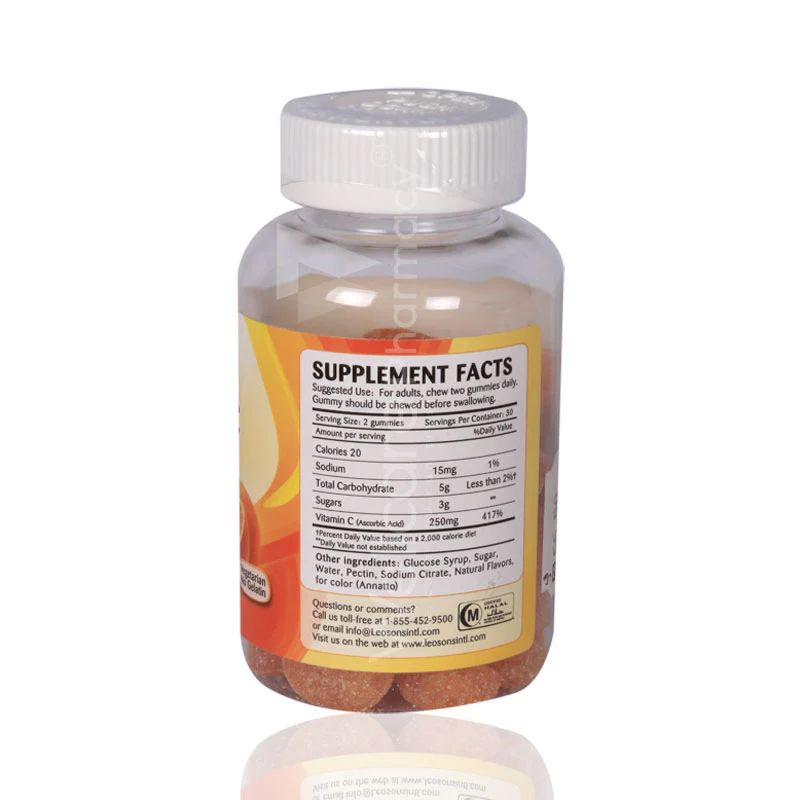 Amerix Vitamin C 250mg Adult Gummy 60'S - Image 3