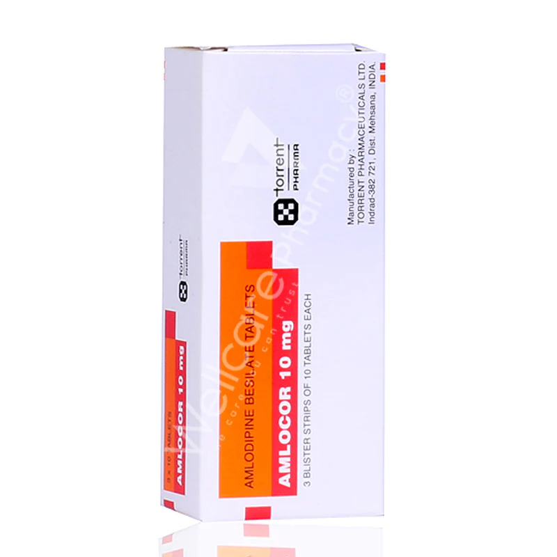 Amlocor 10mg Tablets 30'S
