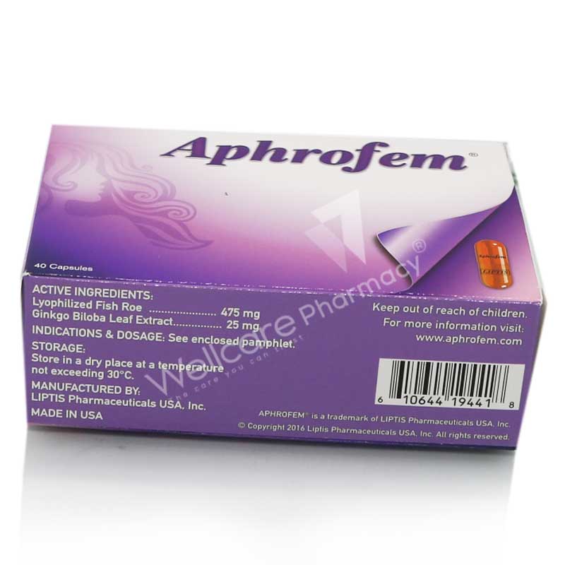 Aphrofem Capsules 40'S - Image 3