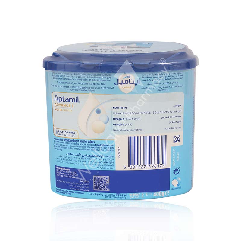 Aptamil Advance Nutri Biotik No1 400g - Image 3