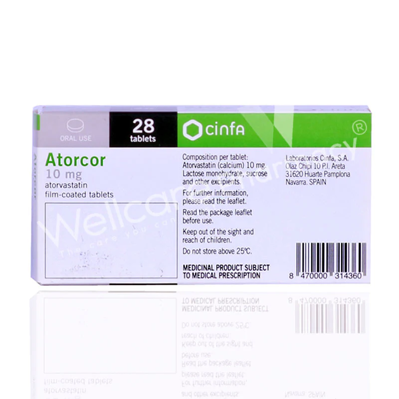 Atorcor 10mg Tablets 28'S - Image 3
