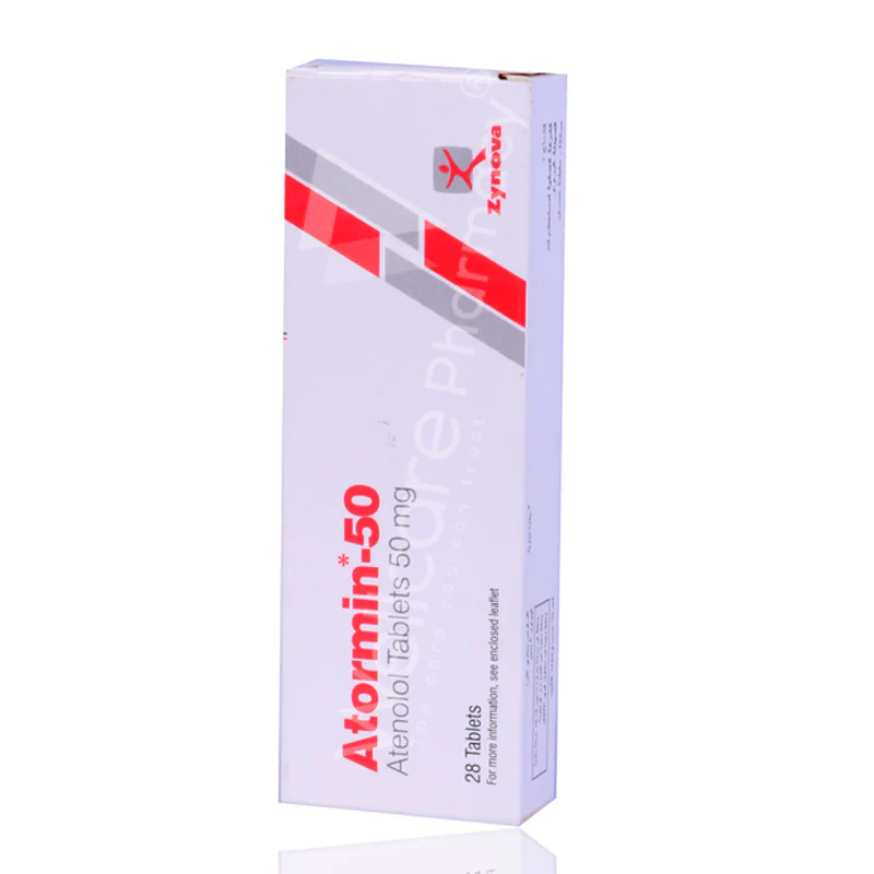 Atormin 50mg Tablets 28'S