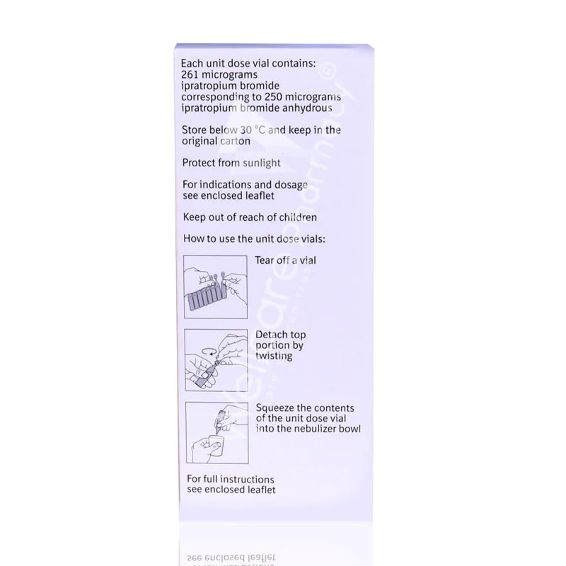 Atrovent 250mcg/2ml Vial 20'S - Image 3