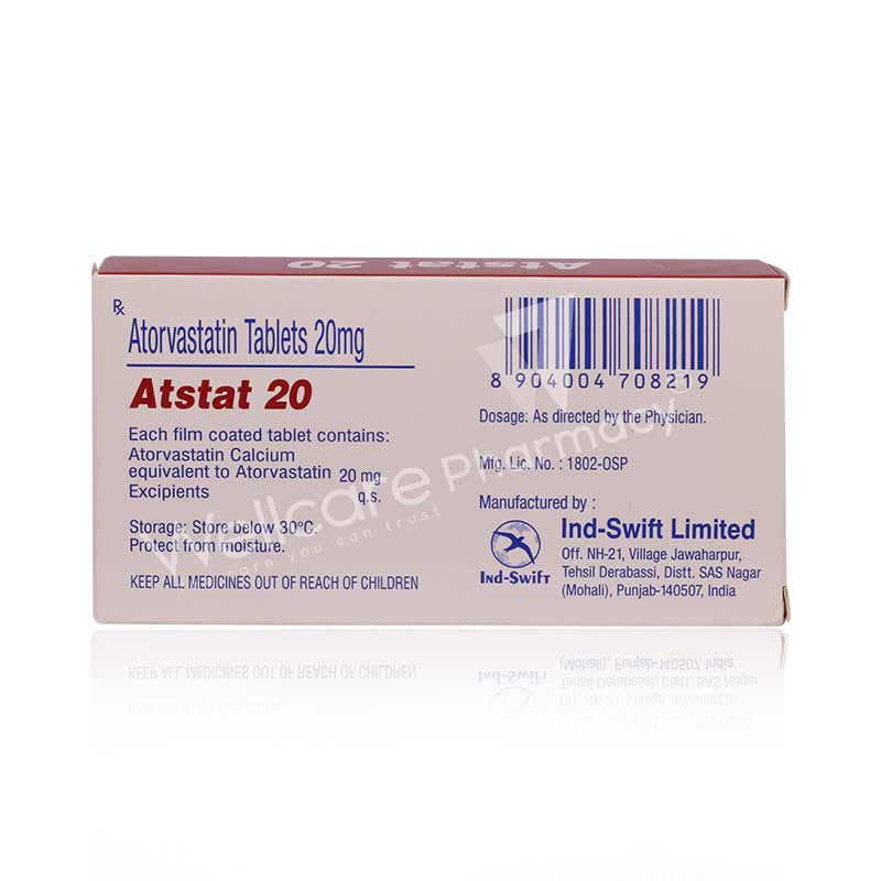 Atstat 20mg Tablets 30'S - Image 3