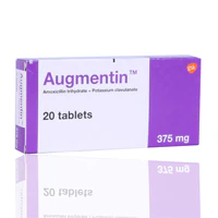 Augmentin 375mg Tablets 20'S - Image 2