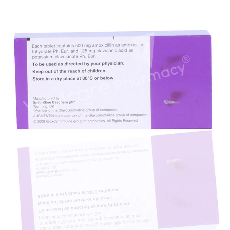 AUGMENTIN 625MGTAB 2 X10 20'S - Image 3