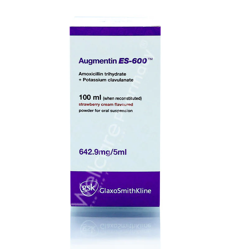 AUGMENTIN ES 642.9MG/5ML SUSP 100ML - Image 3