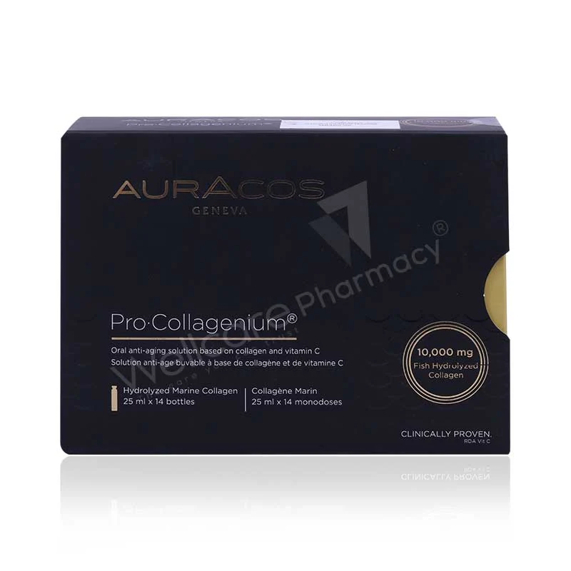 Auracos Pro-Collagenium Oral Anti-Aging Solution 25ml 14'S