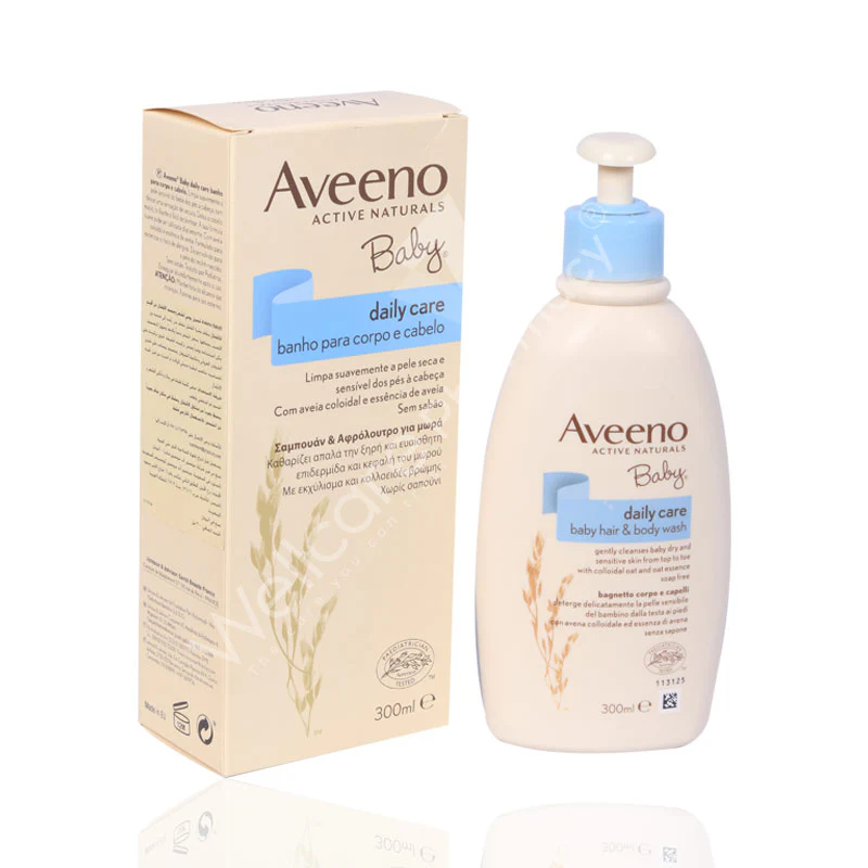 Aveeno Baby Hair & Body Wash 300ml